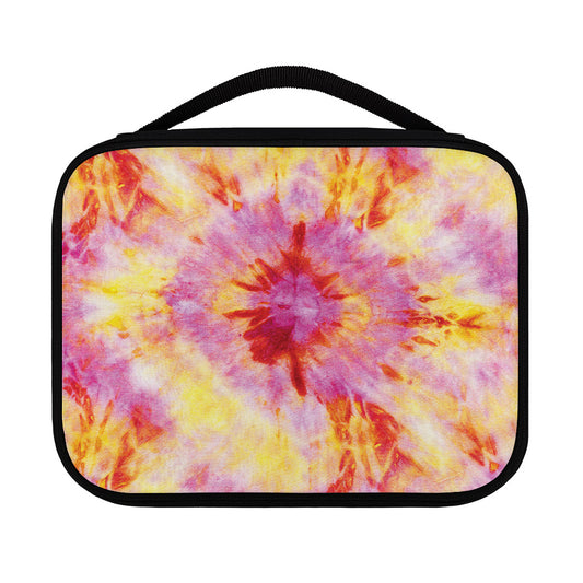 Pink And Yellow Tie Dye Print Classic Bible Case
