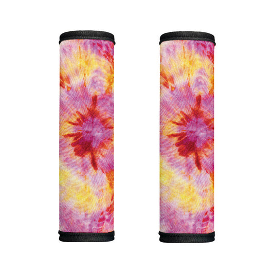 Pink And Yellow Tie Dye Print Handle Covers