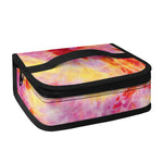 Pink And Yellow Tie Dye Print Small Lunch Bag