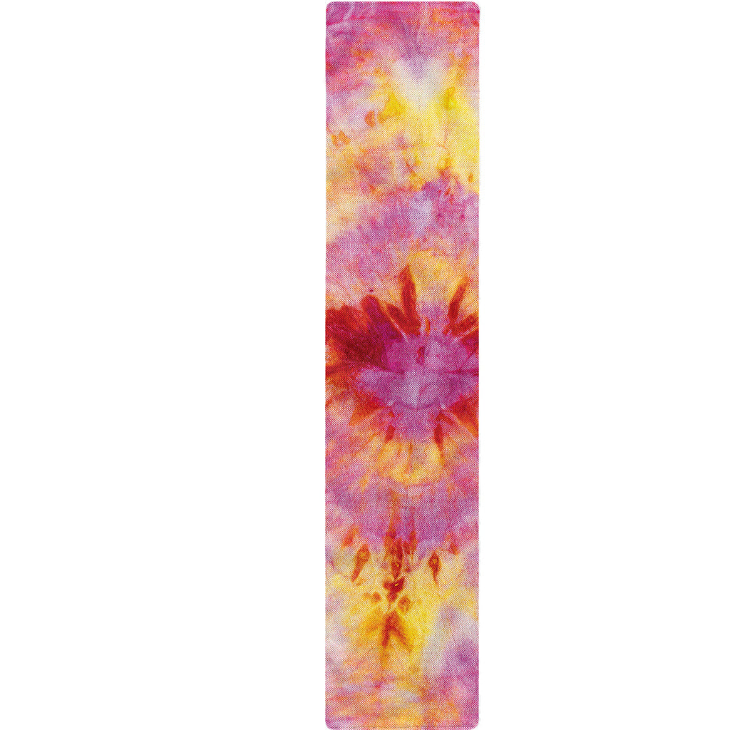 Pink And Yellow Tie Dye Print Table Runner