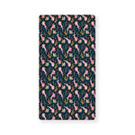 Pink Axolotl Pattern Print Baby Crib Sheet