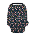 Pink Axolotl Pattern Print Baby Seat Cover