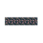 Pink Axolotl Pattern Print Bed Runner