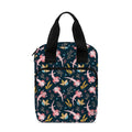 Pink Axolotl Pattern Print Bible Tote Bag