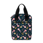 Pink Axolotl Pattern Print Bible Tote Bag