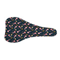 Pink Axolotl Pattern Print Bicycle Seat Cover