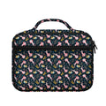 Pink Axolotl Pattern Print Briefcase Bible Bag