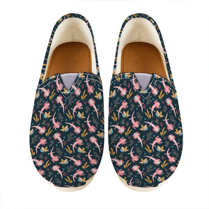 Pink Axolotl Pattern Print Casual Shoes