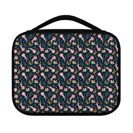 Pink Axolotl Pattern Print Classic Bible Case