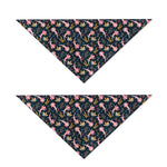 Pink Axolotl Pattern Print Dog Bandana