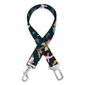 Pink Axolotl Pattern Print Dog Seat Belt
