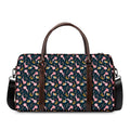 Pink Axolotl Pattern Print Duffel Bag