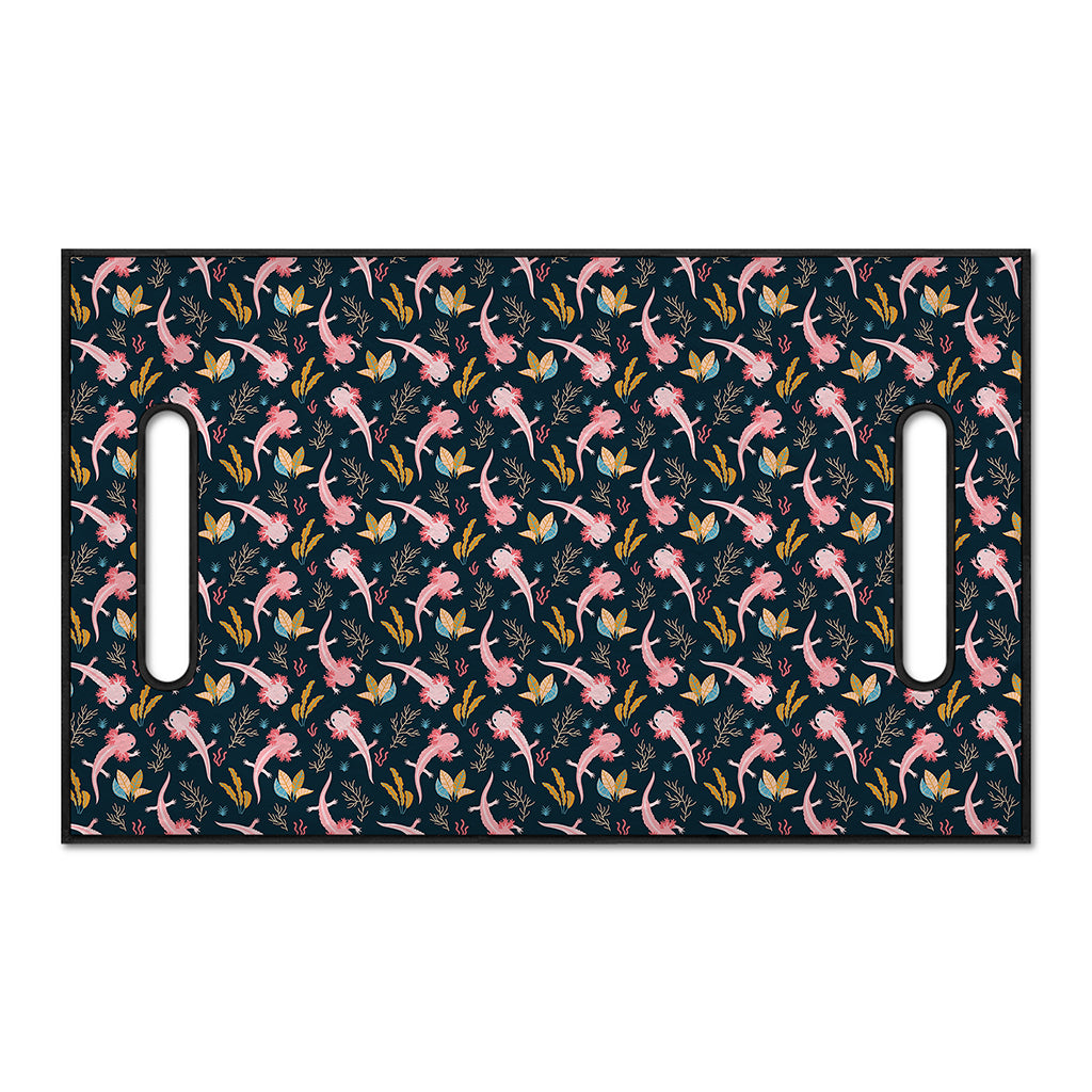 Pink Axolotl Pattern Print Golf Cart Seat Cover