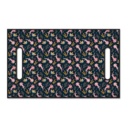 Pink Axolotl Pattern Print Golf Cart Seat Cover