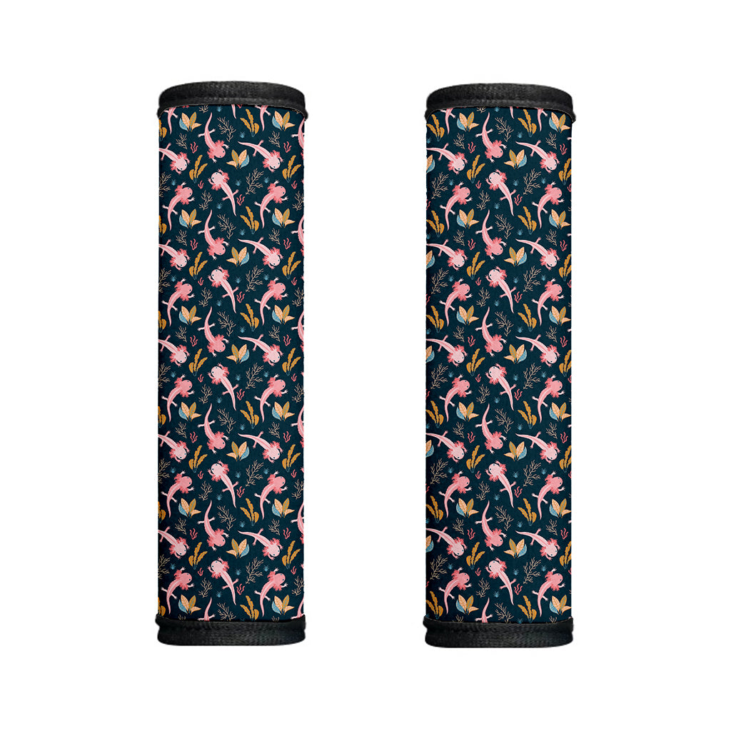 Pink Axolotl Pattern Print Handle Covers