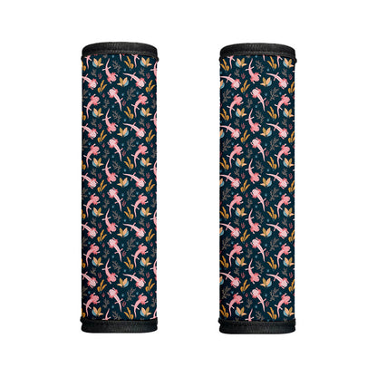 Pink Axolotl Pattern Print Handle Covers