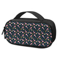 Pink Axolotl Pattern Print Portable Cooler Travel Case