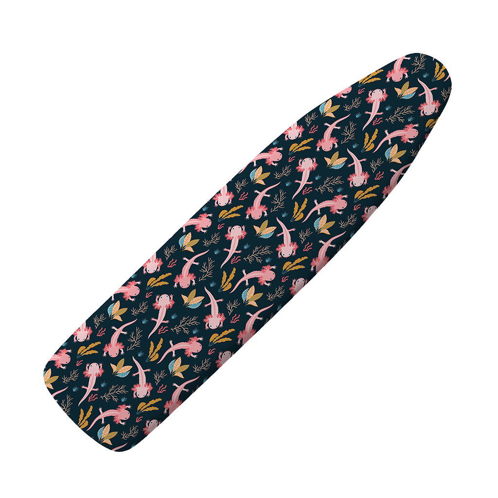Pink Axolotl Pattern Print Ironing Board Cover
