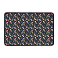 Pink Axolotl Pattern Print Kitchen Mat