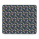 Pink Axolotl Pattern Print Mouse Pad