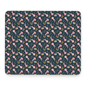 Pink Axolotl Pattern Print Mouse Pad