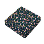 Pink Axolotl Pattern Print Outdoor Seat Cushion Cover