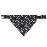 Pink Axolotl Pattern Print Over The Collar Dog Bandana