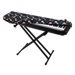 Pink Axolotl Pattern Print Piano Keyboard Cover