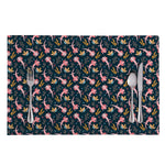 Pink Axolotl Pattern Print Placemat