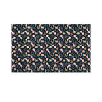 Pink Axolotl Pattern Print Polyester Flag