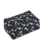 Pink Axolotl Pattern Print Rectangle Tissue Box Cover