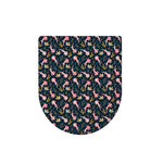 Pink Axolotl Pattern Print Toilet Lid Cover