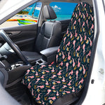 Pink Axolotl Pattern Print Waterproof Car Seat Cover