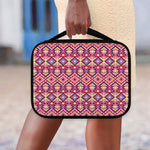 Pink Aztec Geometric Pattern Print Classic Bible Case