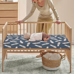 Pink Ballet Shoes Pattern Print Baby Crib Sheet