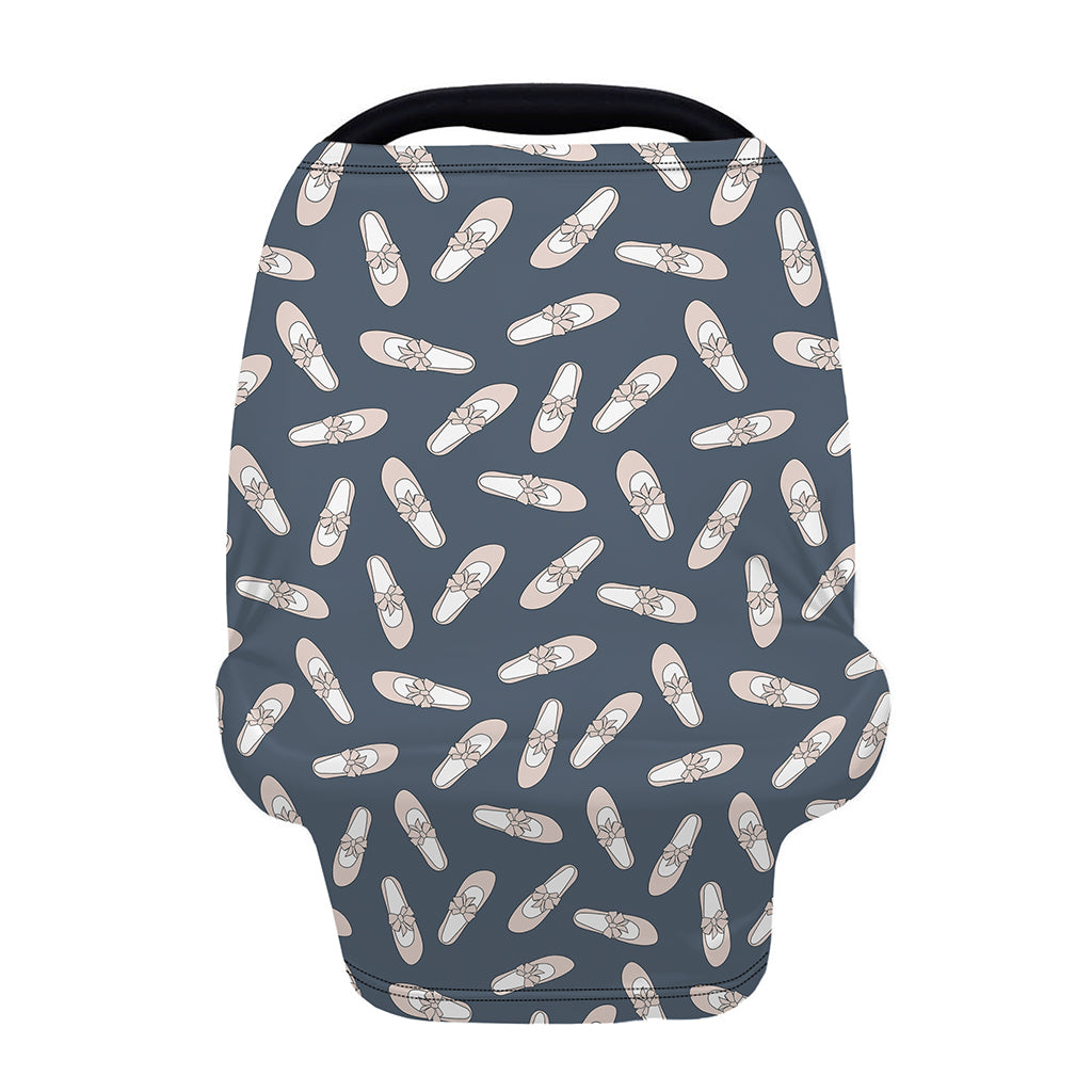 Pink Ballet Shoes Pattern Print Baby Seat Cover