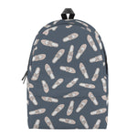 Pink Ballet Shoes Pattern Print Backpack