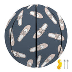 Pink Ballet Shoes Pattern Print Basketball