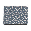 Pink Ballet Shoes Pattern Print Bifold Wallet