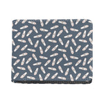 Pink Ballet Shoes Pattern Print Bifold Wallet