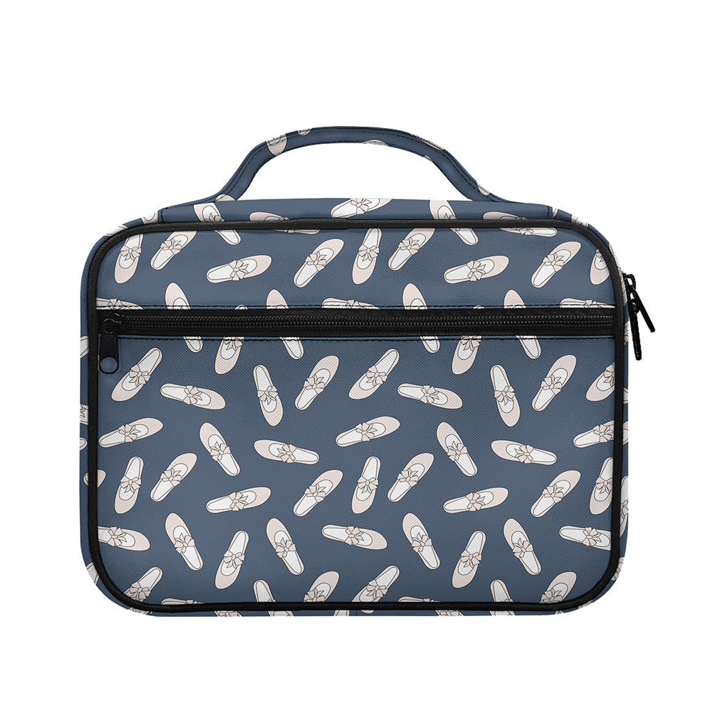 Pink Ballet Shoes Pattern Print Briefcase Bible Bag