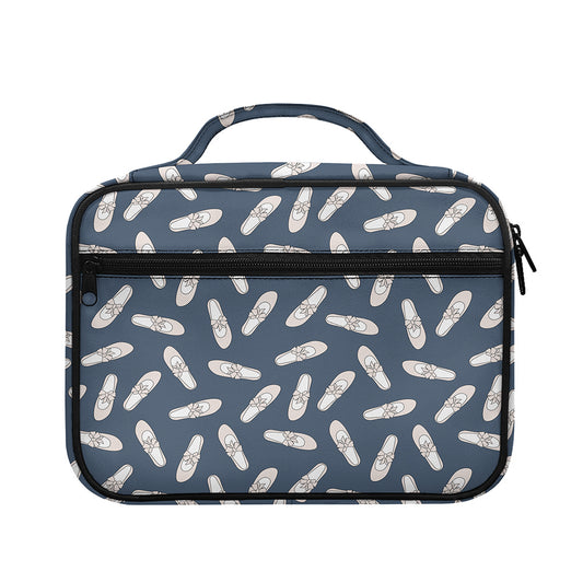 Pink Ballet Shoes Pattern Print Briefcase Bible Bag
