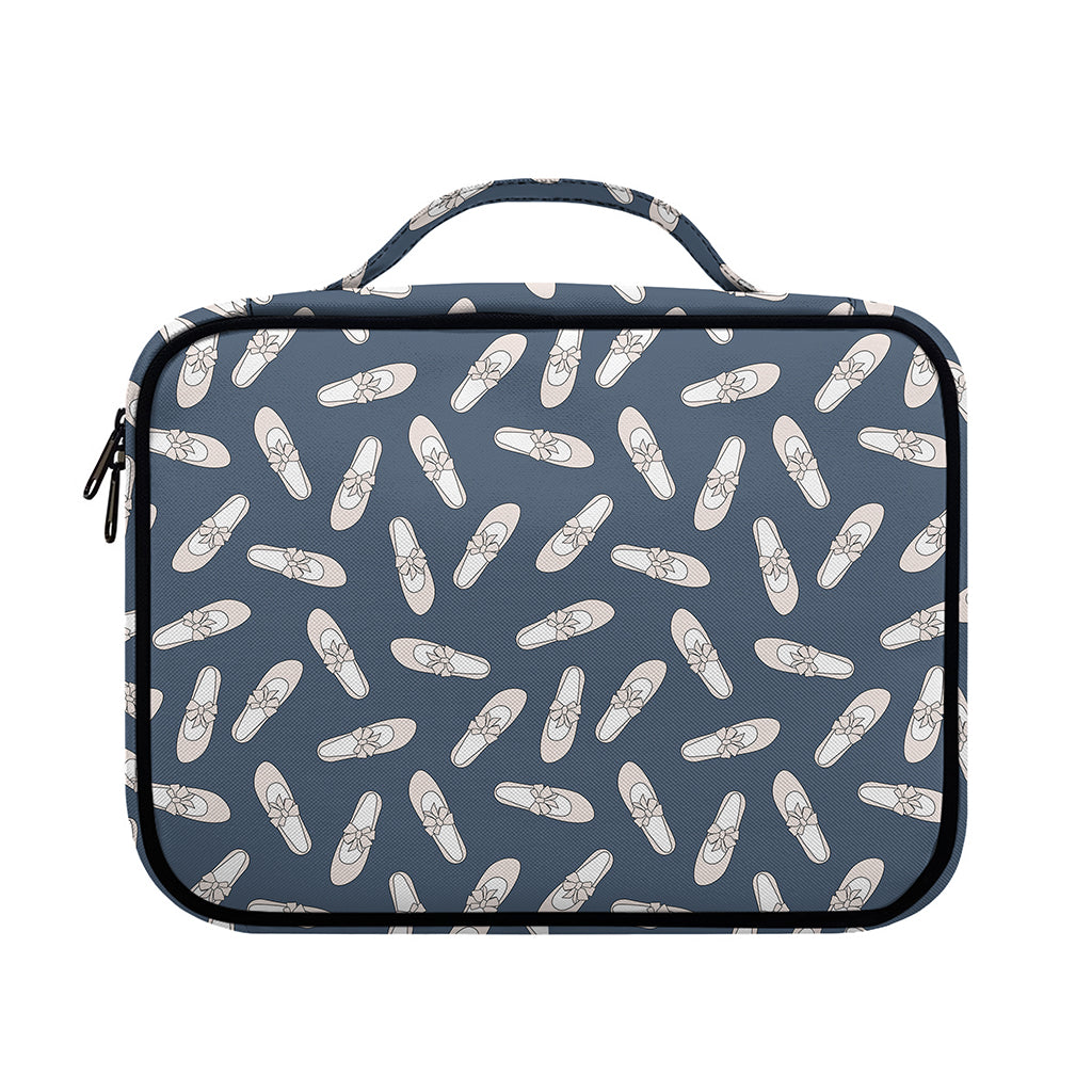Pink Ballet Shoes Pattern Print Briefcase Bible Bag
