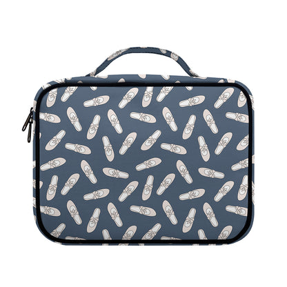 Pink Ballet Shoes Pattern Print Briefcase Bible Bag