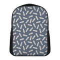 Pink Ballet Shoes Pattern Print Casual Backpack