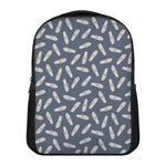 Pink Ballet Shoes Pattern Print Casual Backpack