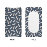Pink Ballet Shoes Pattern Print Changing Pad Cover
