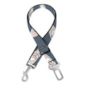 Pink Ballet Shoes Pattern Print Dog Seat Belt