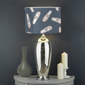 Pink Ballet Shoes Pattern Print Drum Lamp Shade