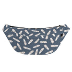 Pink Ballet Shoes Pattern Print Fanny Pack